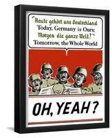 Today Germany is Ours-null-Framed Poster