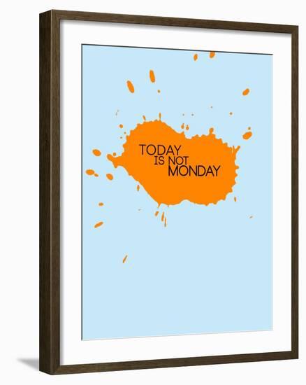 Today Is Not Monday 1-NaxArt-Framed Art Print