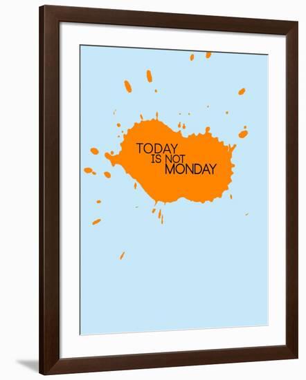 Today Is Not Monday 1-NaxArt-Framed Art Print