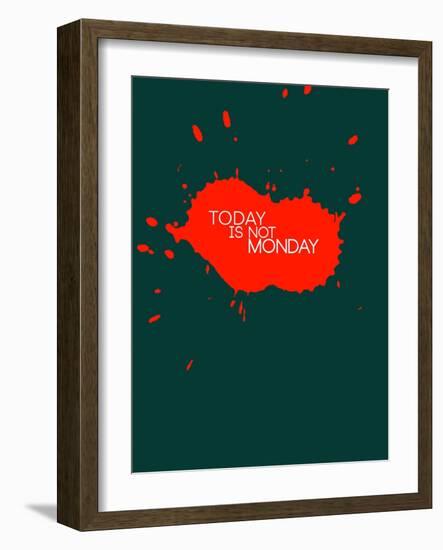 Today Is Not Monday 2-NaxArt-Framed Art Print