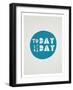 Today Is The Day Affirmation Dot-null-Framed Art Print