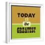 Today Is the Greatest 1-Lorand Okos-Framed Art Print