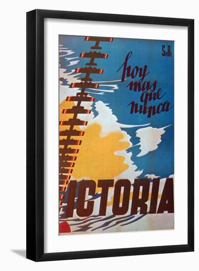 Today, More Than Ever Victory-Renau-Framed Art Print