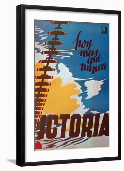 Today, More Than Ever Victory-Renau-Framed Art Print