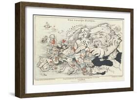 Today's Europe', 1887-German School-Framed Giclee Print