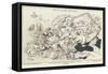 Today's Europe', 1887-German School-Framed Stretched Canvas