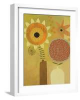 Todays Bouquet 1-Richard Faust-Framed Premium Giclee Print