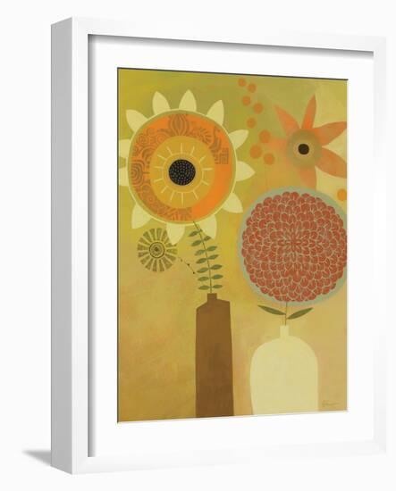 Todays Bouquet 1-Richard Faust-Framed Premium Giclee Print