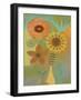 Todays Bouquet 2-Richard Faust-Framed Art Print