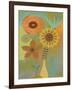 Todays Bouquet 2-Richard Faust-Framed Art Print