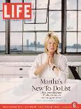 Martha Stewart in her Office at Martha Stewart Living Omnimedia, Inc., October 6, 2006-Todd Eberle-Stretched Canvas