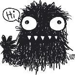 Hi Monster-Todd Goldman-Art Print