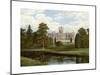 Toddington Park, Gloucestershire, Home of Lord Sudeley, C1880-Benjamin Fawcett-Mounted Giclee Print