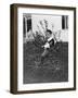 Toddler on a Period Tricycle, Ca. 1895-null-Framed Photographic Print