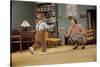 Toddler Walking Towards Mother-William P. Gottlieb-Stretched Canvas