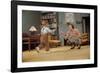 Toddler Walking Towards Mother-William P. Gottlieb-Framed Photographic Print