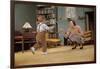 Toddler Walking Towards Mother-William P. Gottlieb-Framed Photographic Print