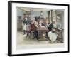 Toddy at the Cheshire Cheese, Published 1896-Walter Dendy Sadler-Framed Giclee Print