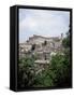 Todi, a Typical Umbrian Hill Town, Umbria, Italy-Tony Gervis-Framed Stretched Canvas
