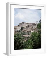 Todi, a Typical Umbrian Hill Town, Umbria, Italy-Tony Gervis-Framed Photographic Print