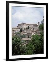 Todi, a Typical Umbrian Hill Town, Umbria, Italy-Tony Gervis-Framed Photographic Print