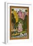 Todi Ragini, Second Wife of Hindol Raga-null-Framed Art Print