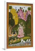 Todi Ragini, Second Wife of Hindol Raga-null-Framed Art Print