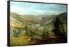 Todmorden Valley From Charlestown, 1860-John Holland-Framed Stretched Canvas