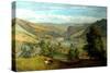 Todmorden Valley From Charlestown, 1860-John Holland-Stretched Canvas