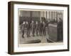 Toeing the Line, a Scene at One of the London Board Schools-Robert Barnes-Framed Giclee Print