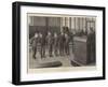 Toeing the Line, a Scene at One of the London Board Schools-Robert Barnes-Framed Giclee Print