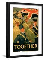 Together', 2nd World War Poster-null-Framed Giclee Print