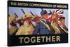 Together', 2nd World War Recruitment Poster-null-Stretched Canvas