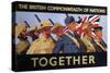 Together', 2nd World War Recruitment Poster-null-Stretched Canvas