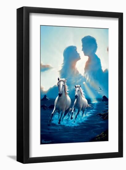 Together Again-Jim Warren-Framed Premium Giclee Print