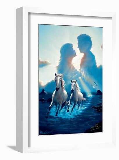 Together Again-Jim Warren-Framed Premium Giclee Print