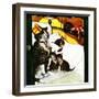 Together Again-Charles Bracker-Framed Giclee Print