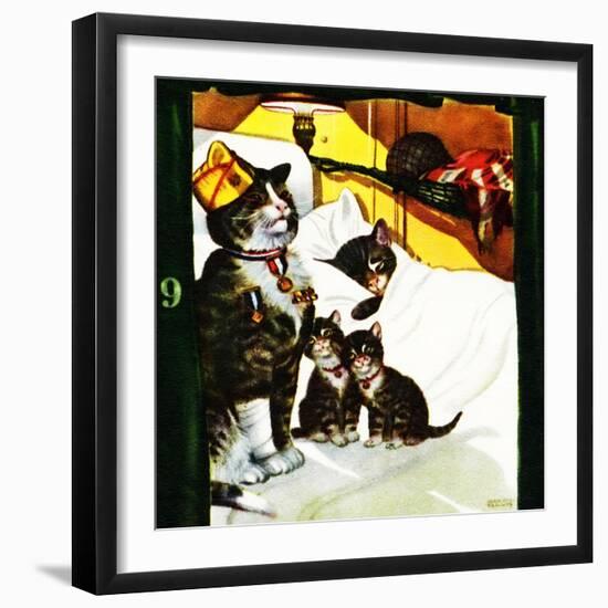 Together Again-Charles Bracker-Framed Giclee Print