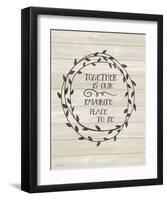 Together Is Our-Jo Moulton-Framed Art Print