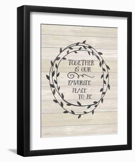 Together Is Our-Jo Moulton-Framed Art Print