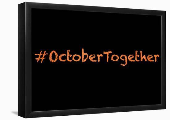 Together October-null-Framed Poster