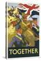 Together Poster-null-Stretched Canvas