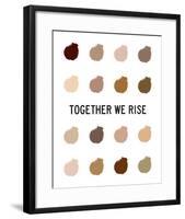 Together We Rise-Tenisha Proctor-Framed Art Print