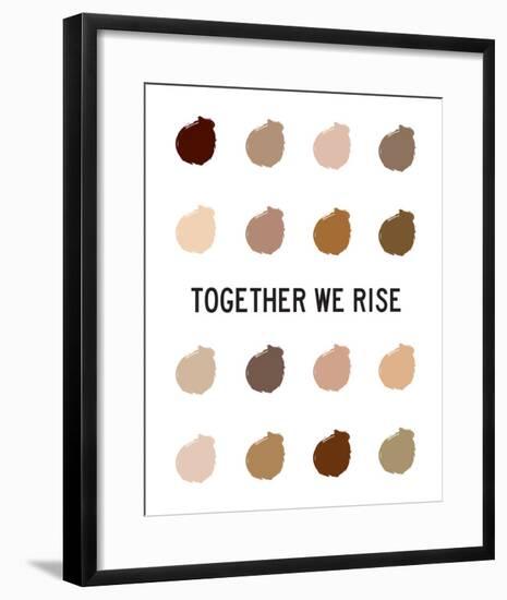 Together We Rise-Tenisha Proctor-Framed Art Print