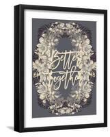 Together Wreath-Anahata Katkin-Framed Giclee Print