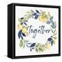 Together Wreath-null-Framed Stretched Canvas