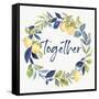 Together Wreath-null-Framed Stretched Canvas