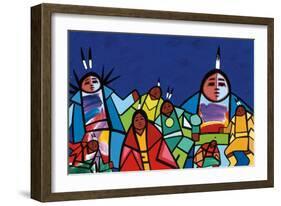 Together-Jerry Whitehead-Framed Art Print