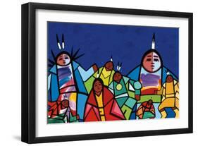 Together-Jerry Whitehead-Framed Art Print