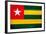 Togo Flag Design with Wood Patterning - Flags of the World Series-Philippe Hugonnard-Framed Art Print